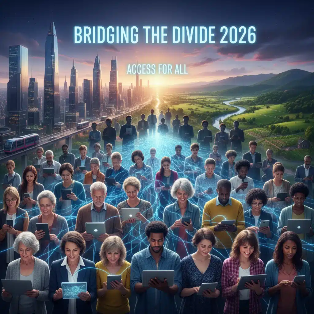 Bridging the Digital Divide: 12% Internet Access Gap by 2026