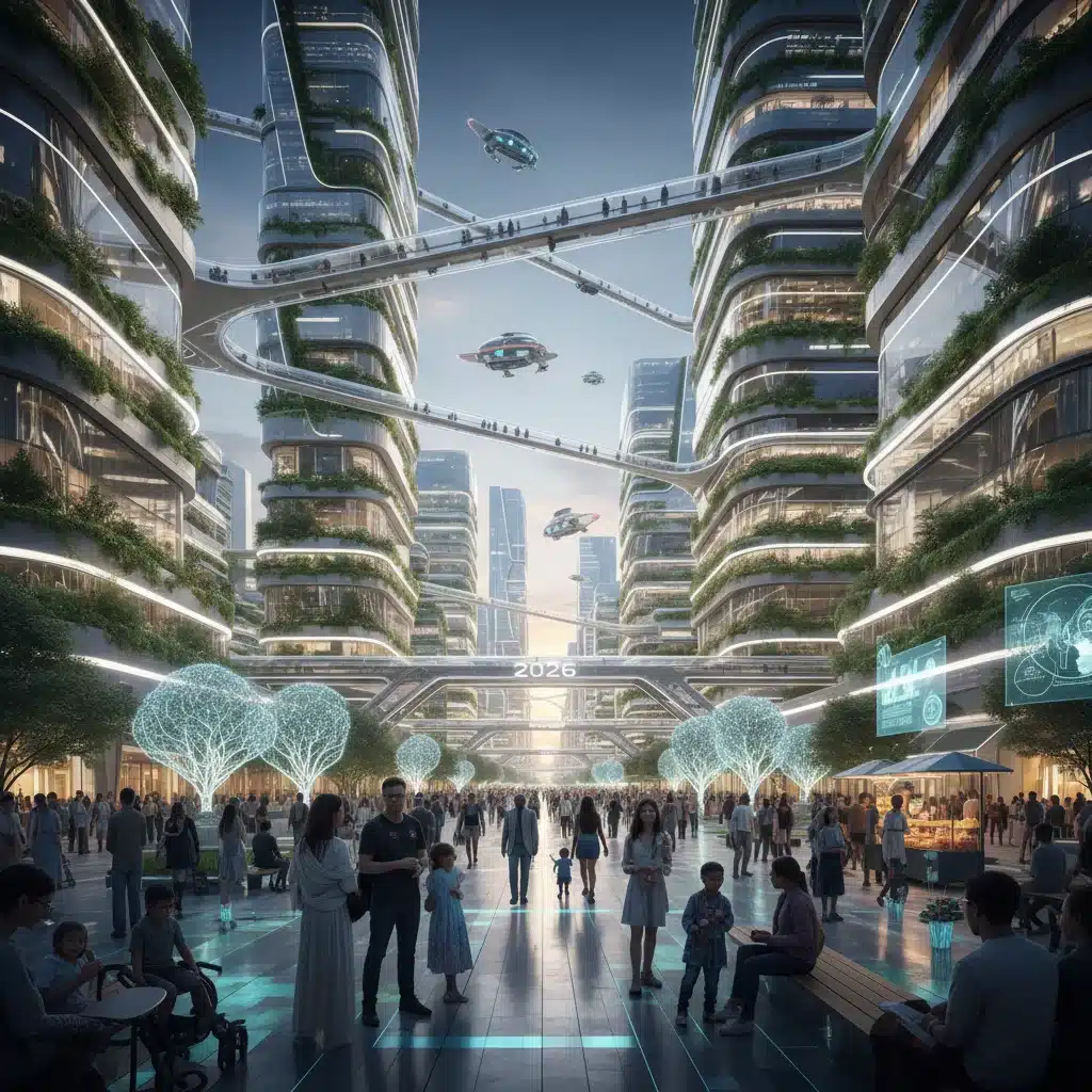 Urban Evolution 2026: Smart Cities, Sustainable Living, and Community Well-being