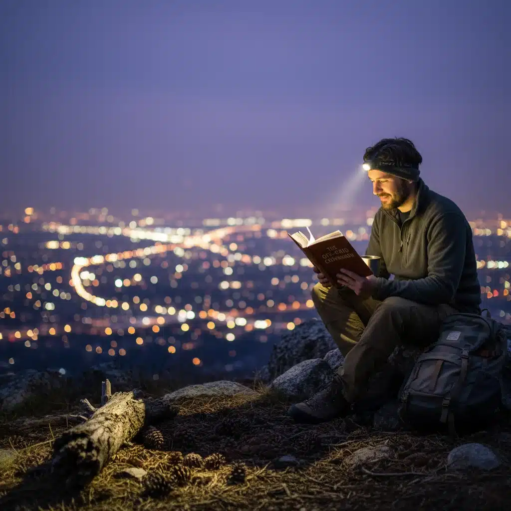 Person enjoying outdoor activity, escaping digital world, emphasizing real-world connection and reduced screen time.
