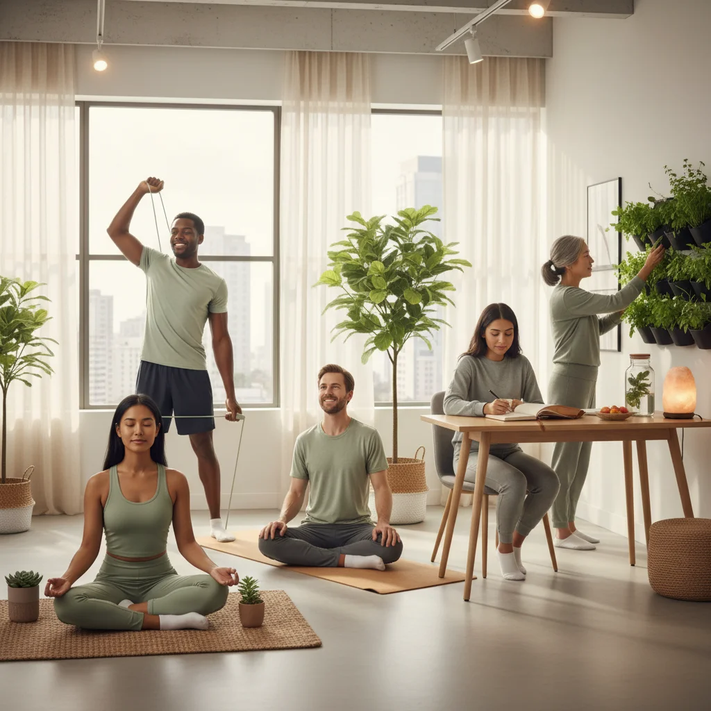 Beyond Burnout: 4 Self-Care Routines Boosting US Professional Well-being