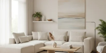 Master Minimalist Living: 5 Decluttering Strategies for a Simpler Home by 2026 Serene minimalist living room with natural light and simple decor