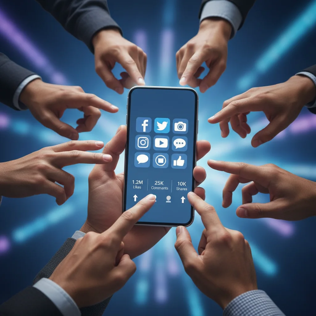 Social media engagement and community building