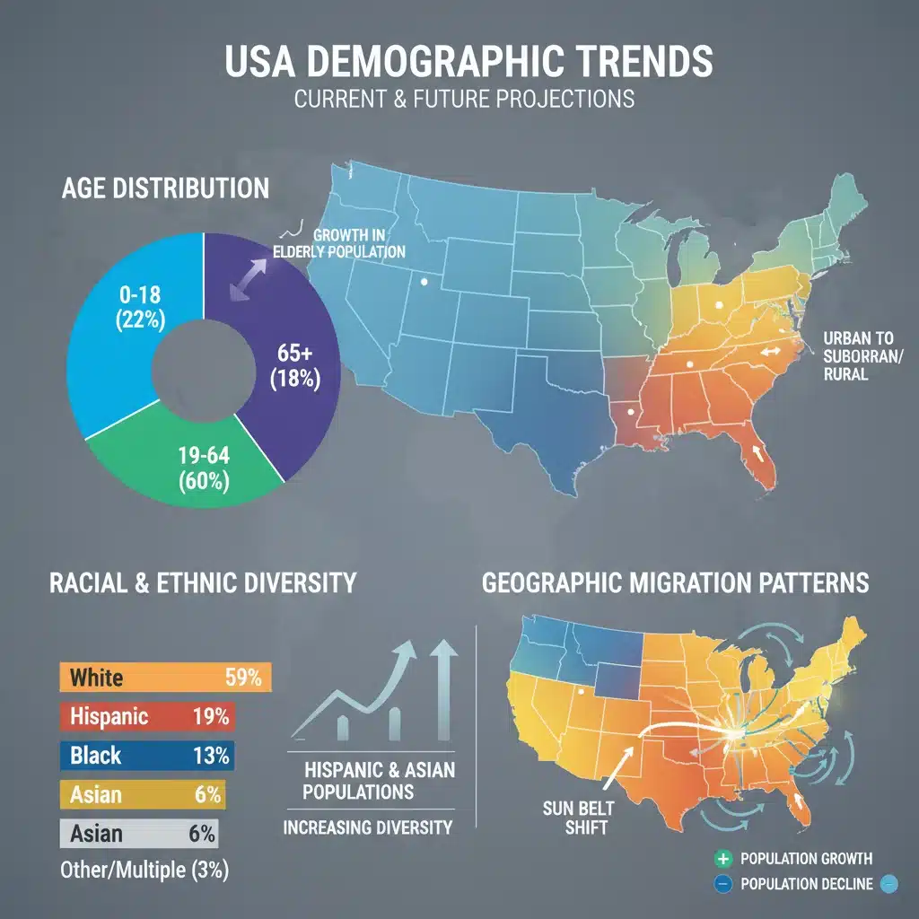 Demographic Shifts: Redefining American Politics and Culture (10-Year Outlook)